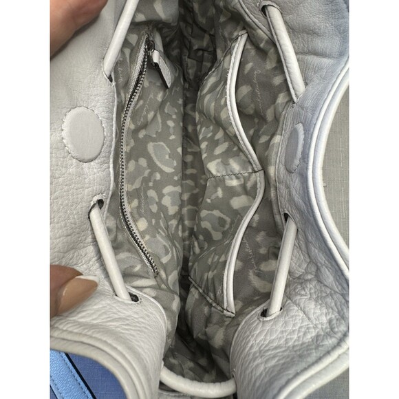 Aimee Kestenberg Leather Bucket Crossbody Bag Fly With Me Cloud - Picture 13 of 16